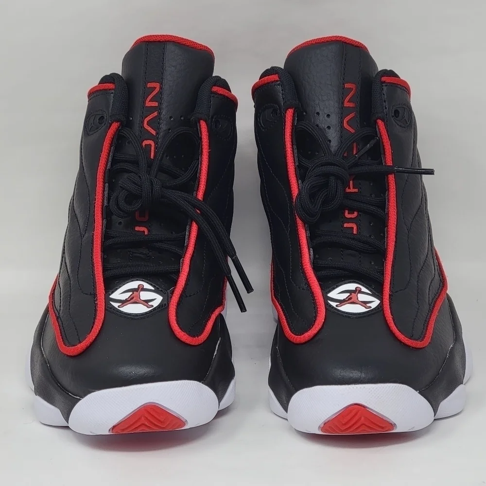 Nike Jordan Pro Strong Black University Red Sneakers DC7911-061 Youth Sz 6.5Y